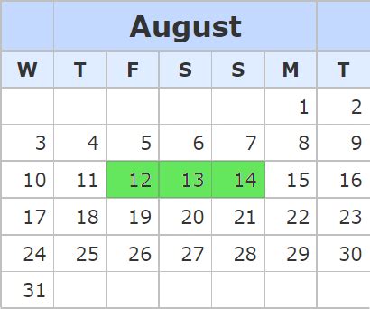 12 August 2022 .